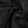 Duvet d'été simple Noir 200 x 200 cm Satin et Microfibre 512125512125