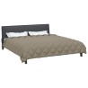 Duvet d'hiver Gris clair 220 x 260 cm Microfibre 512151512151