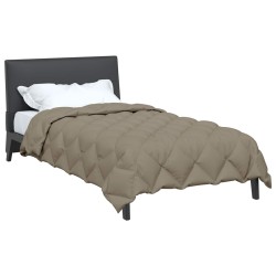 Duvet d'hiver Gris clair 155 x 220 cm Microfibre 512154512154