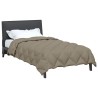 Duvet d'hiver Gris clair 135 x 220 cm Microfibre 512155512155