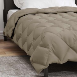 Duvet d'hiver Gris clair 140 x 220 cm Microfibre 512161512161