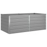 Jardinière Gris clair 195 x 100 x 75 cm Acier galvanisé 512174512174
