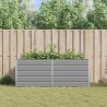 Jardinière Gris clair 195 x 100 x 75 cm Acier galvanisé 512174512174