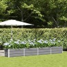 Jardinière Gris clair 385 x 50 x 45 cm Acier galvanisé 512175512175