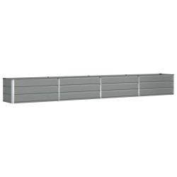 Jardinière Gris clair 385 x 50 x 45 cm Acier galvanisé 512175512175