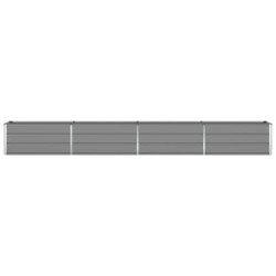 Jardinière Gris clair 385 x 50 x 45 cm Acier galvanisé 512175512175