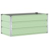 Jardinière Vert pastel 100 x 50 x 45 cm Acier galvanisé 512176512176