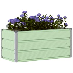 Jardinière Vert pastel 100 x 50 x 45 cm Acier galvanisé 512176512176