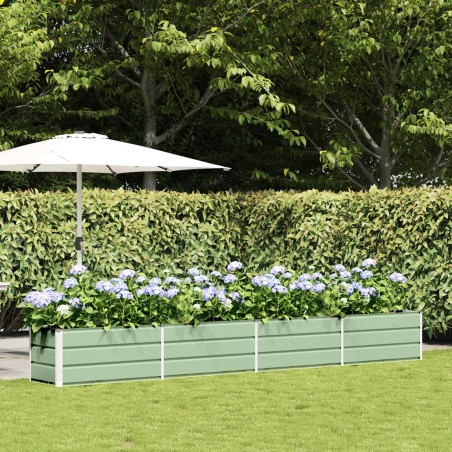 Jardinière Vert pastel 385 x 50 x 45 cm Acier galvanisé 512179512179