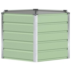 Jardinière Vert Pastel 129 x 129 x 75 cm Acier 512181512181