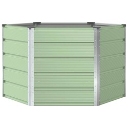 Jardinière Vert Pastel 129 x 129 x 75 cm Acier 512181512181