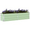 Jardinière Vert pastel 195 x 50 x 45 cm Acier galvanisé 512182512182