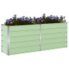 Jardinière Vert pastel 195 x 50 x 77 cm Acier galvanisé 512183512183