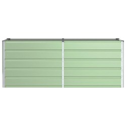 Jardinière Vert pastel 195 x 50 x 77 cm Acier galvanisé 512183512183