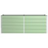 Jardinière Vert pastel 195 x 50 x 77 cm Acier galvanisé 512183512183