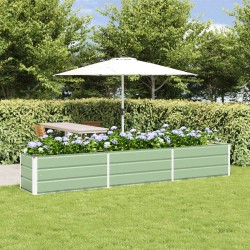 Jardinière Vert pastel 290 x 50 x 45 cm Acier galvanisé 512184512184