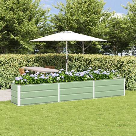 Jardinière Vert pastel 290 x 50 x 45 cm Acier galvanisé 512184512184