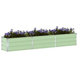 Jardinière Vert pastel 290 x 50 x 45 cm Acier galvanisé 512184512184