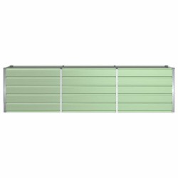 Jardinière Vert pastel 290 x 90 x 77 cm Acier galvanisé 512185512185