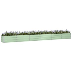 Jardinière Vert pastel 580 x 50 x 45 cm Acier galvanisé 512186512186