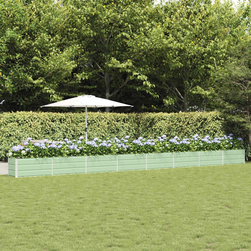 Jardinière Vert pastel 770 x 50 x 45 cm Acier galvanisé 512187512187