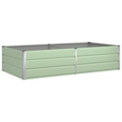 Jardinière Vert pastel 195 x 100 x 45 cm Acier galvanisé 512188512188