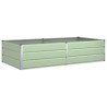 Jardinière Vert pastel 195 x 100 x 45 cm Acier galvanisé 512188512188