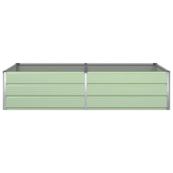 Jardinière Vert pastel 195 x 100 x 45 cm Acier galvanisé 512188512188
