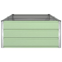 Jardinière Vert pastel 195 x 100 x 45 cm Acier galvanisé 512188512188