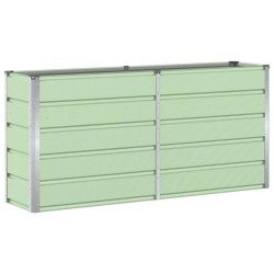 Jardinière Vert 160 x 40 x 75 cm Acier 512190512190