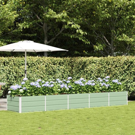 Jardinière Vert 400 x 80 x 45 cm Acier 512193512193
