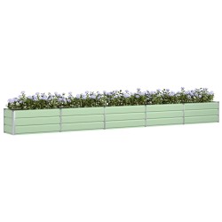 Jardinière Vert pastel 480 x 50 x 45 cm Acier galvanisé 512195512195