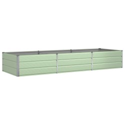 Jardinière Vert pastel 290 x 100 x 45 cm Acier galvanisé 512197512197
