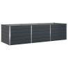 Jardinière Anthracite 290 x 100 x 75 cm Acier galvanisé 512202512202