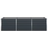 Jardinière Anthracite 290 x 100 x 75 cm Acier galvanisé 512202512202
