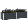 Jardinière Anthracite 195 x 50 x 45 cm Acier galvanisé 512203512203