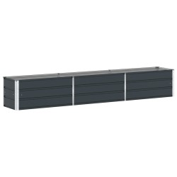 Jardinière Anthracite 290 x 50 x 45 cm Acier galvanisé 512204512204