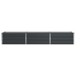 Jardinière Anthracite 290 x 50 x 45 cm Acier galvanisé 512204512204