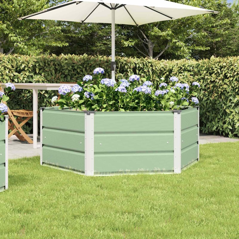 Jardinière Vert Pastel 129 x 129 x 45 cm Acier 512205512205