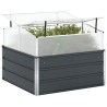 Jardinière Anthracite 100 x 100 x 77 cm Acier galvanisé 512206512206