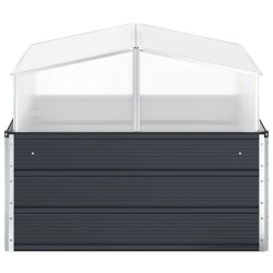 Jardinière Anthracite 100 x 100 x 77 cm Acier galvanisé 512206512206