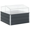 Jardinière Anthracite 100 x 100 x 77 cm Acier galvanisé 512206512206