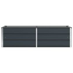 Jardinière Anthracite 160 x 80 x 45 cm Acier 512207512207