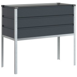 Jardinière Anthracite 100 x 45 x 90 cm Acier galvanisé 512208512208