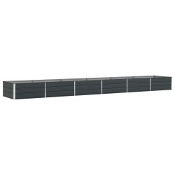 Jardinière Anthracite 580 x 100 x 45 cm Acier galvanisé 512209512209