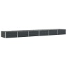 Jardinière Anthracite 580 x 100 x 45 cm Acier galvanisé 512209512209