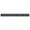 Jardinière Anthracite 580 x 100 x 45 cm Acier galvanisé 512209512209