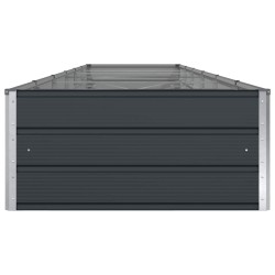 Jardinière Anthracite 580 x 100 x 45 cm Acier galvanisé 512209512209