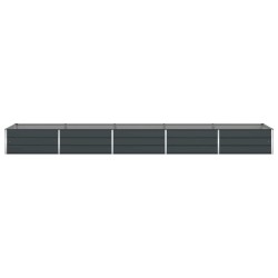 Jardinière Anthracite 480 x 100 x 45 cm Acier galvanisé 512210512210
