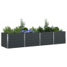 Jardinière Anthracite 385 x 100 x 75 cm Acier galvanisé 512211512211